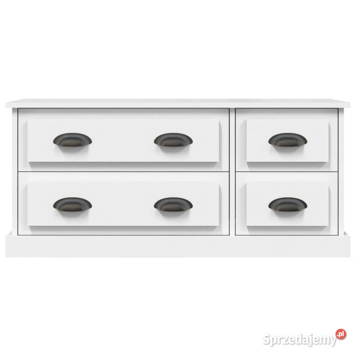 Szafka pod TV biała 100x355x45 materiał Warszawa