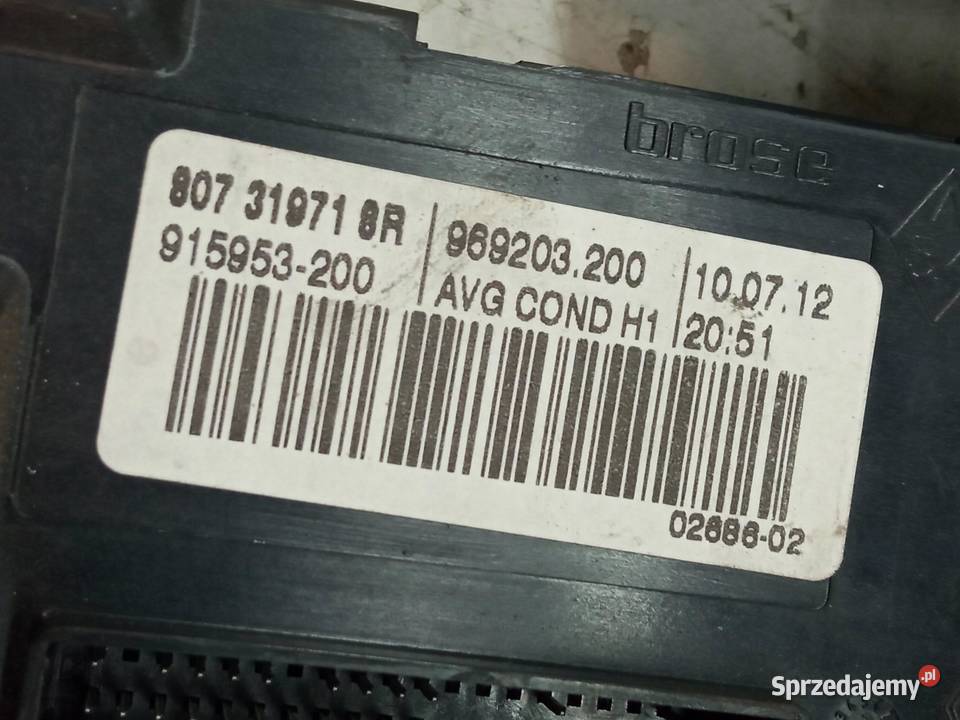 SILNICZEK SZYBY LEWY PRZÓD 827303178R Renault osobowe