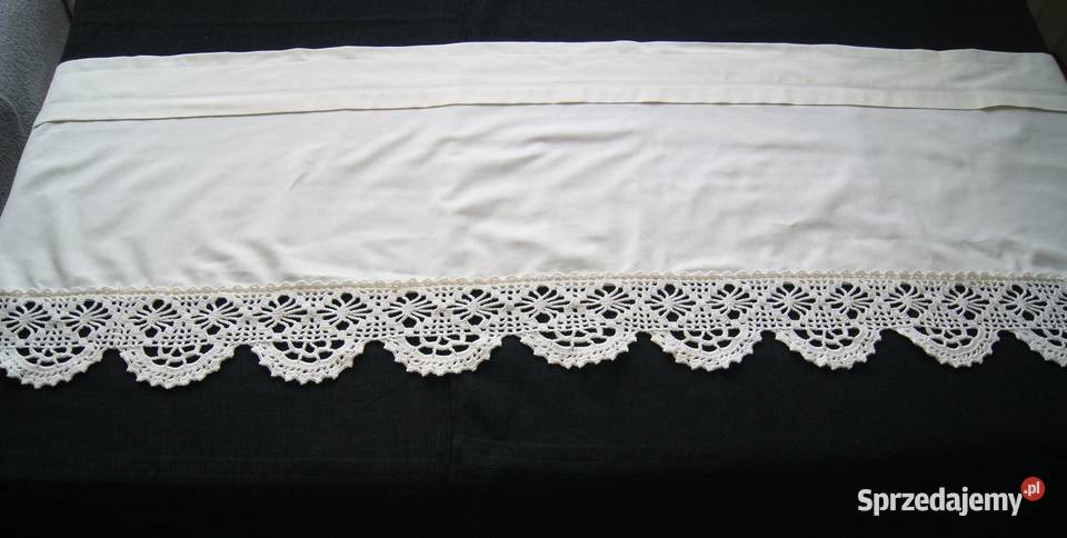 Zazdrostka shabby chic koronka szydełkowa ecru sprzedam