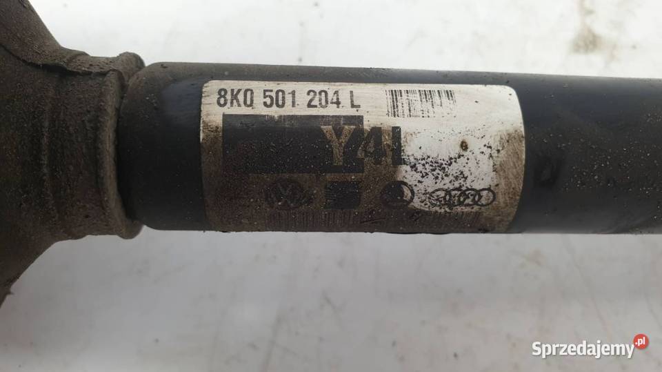 PÓŁOŚ PRAWA TYŁ 8K0501203L AUDI A4 S4 B8 30TFSI Motoryzacja Lipno