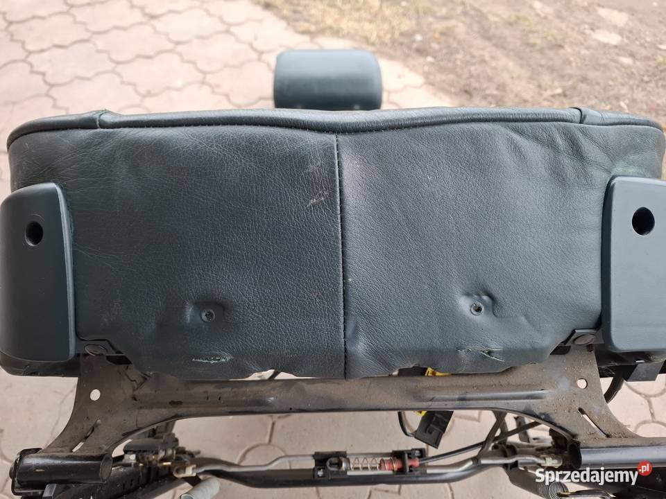 Fotel lewy kierowcy BMW E39 zielony Terebiniec
