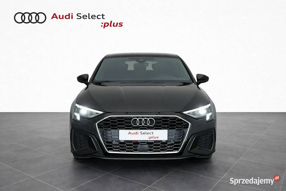 Audi A3 Sportback 35TFSI Stronic Sline Led asystent pasa ruchu Kielce