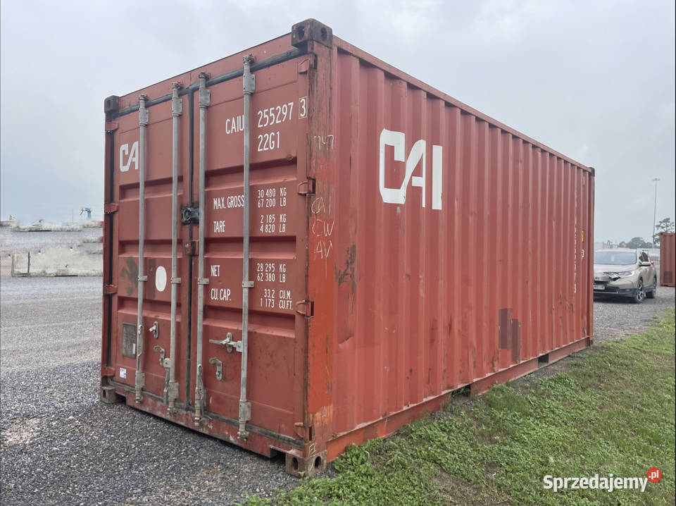 Kontener morski magazynowy 20DV 6 metrowy Oborniki Śląskie