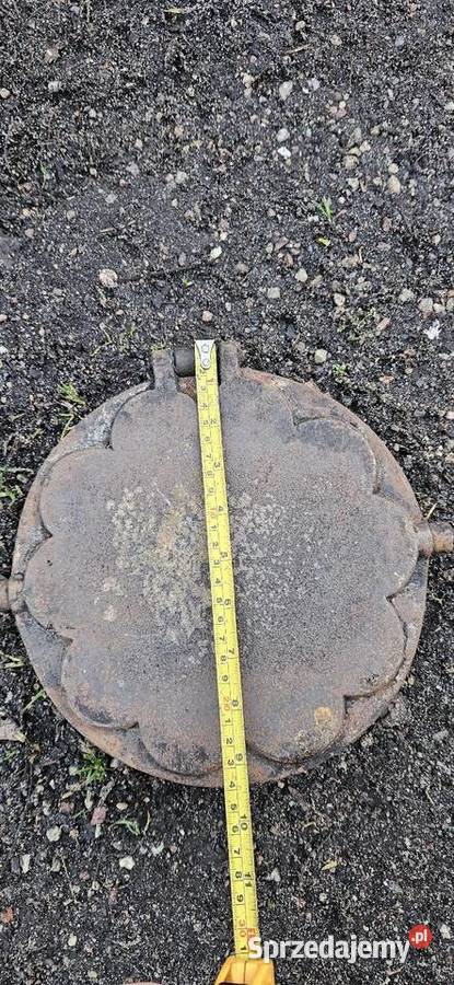 14Ładny stanPrzedwojenna żeliwna gofrownica zachodniopomorskie Barlinek