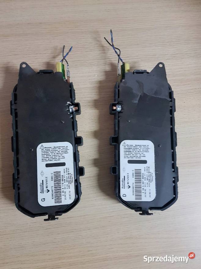 Poduszka airbag fotela lewa prawa Espace IV 4