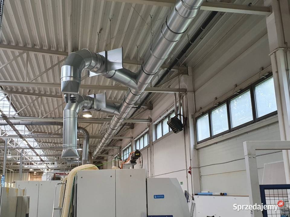 Filtrowentylacja Odciąg trocin wyciąg maszyn
