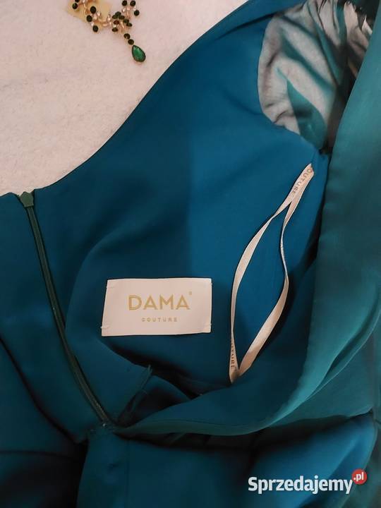 Piękna suknia Polskiej Firmy Dama Couture Okazja Warszawa sprzedam