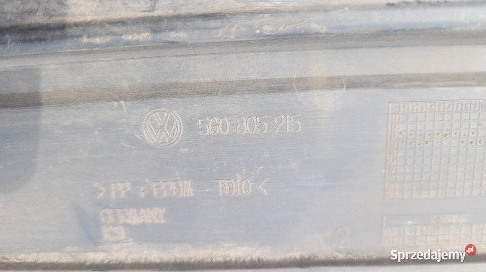 VW GOLF VII 5G SPOILER DOKŁADKA ZDERZAKA PRZOD Ruda Śląska