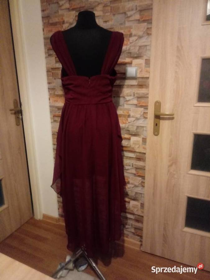 Nows sukienka damska asymetryczna szyfonowa Rozmiar 42(XL) Chrzanów sprzedam