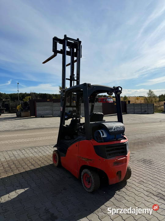 wózek widłowy LINDE H16T LPG 315m 16T wolny skok Działoszyn