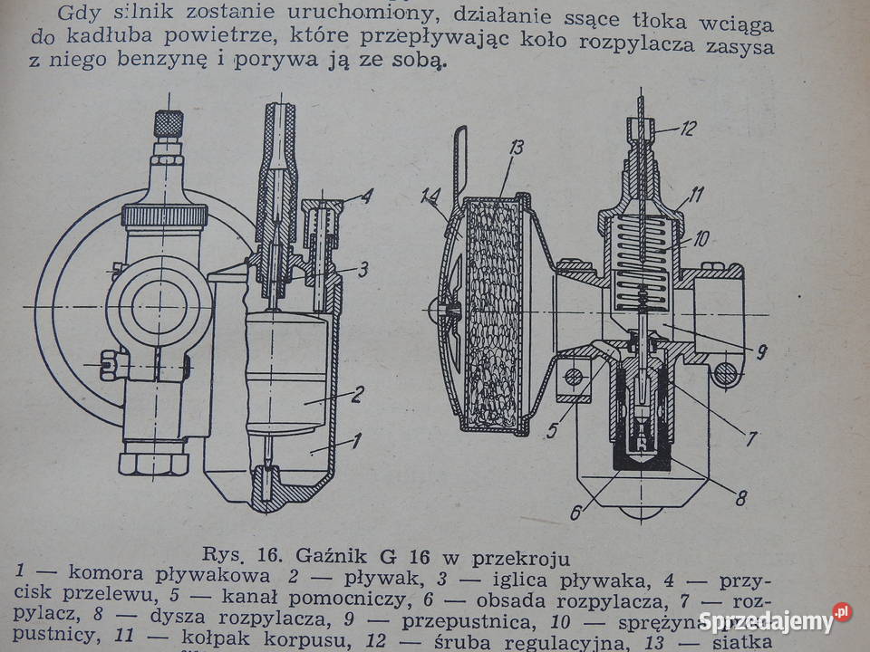 Obsługa Motocykla SHL 125 1953 stan nie Sokół Warszawa