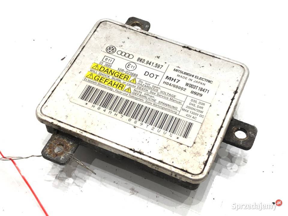 PRZETWORNICA XENON AUDI A4 B8 8K0941597 0715 osobowe