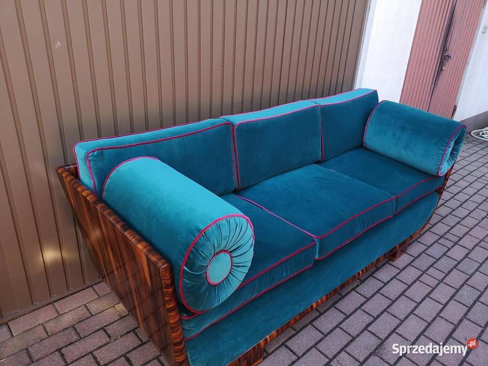 Sofa Kanapa ARTDECO Tulipan Politura Unikat wielkopolskie