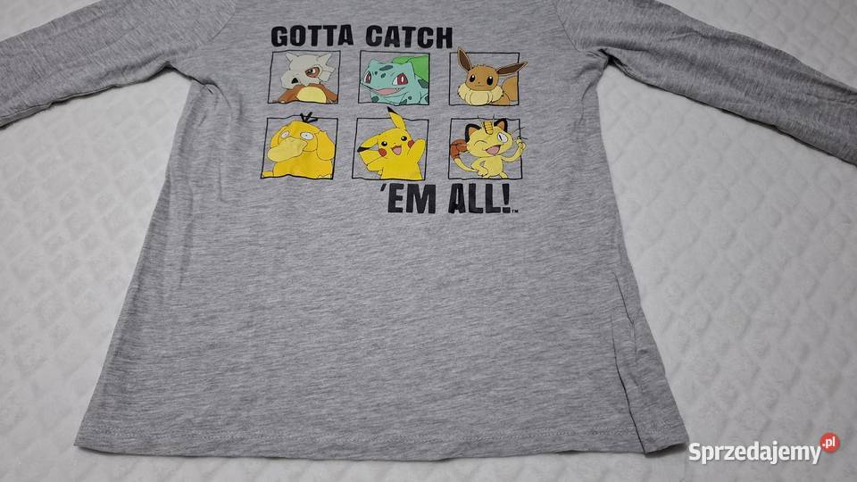 Koszulka długi rękaw chłopięca szary melanż Rozmiar 128