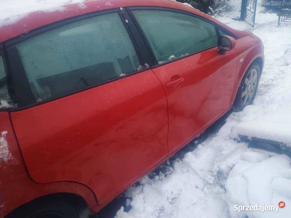 Drzwi KOMPLETNE Seat Leon II 2 Lewe Prawe Przód Tychy