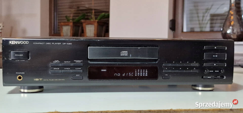 odtwarzacz kompaktowy CD player Kenwood DP 1080 Międzychód