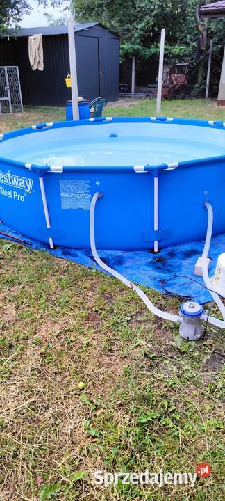 Basen Bestway Steel Pro 305x76 stelażowy nowy Jaktorów