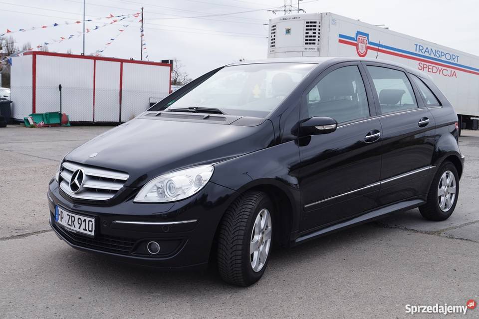 Mercedes B170 Serwis Bezwypadek Chrom Pakiet VAT marża Szczecin sprzedam