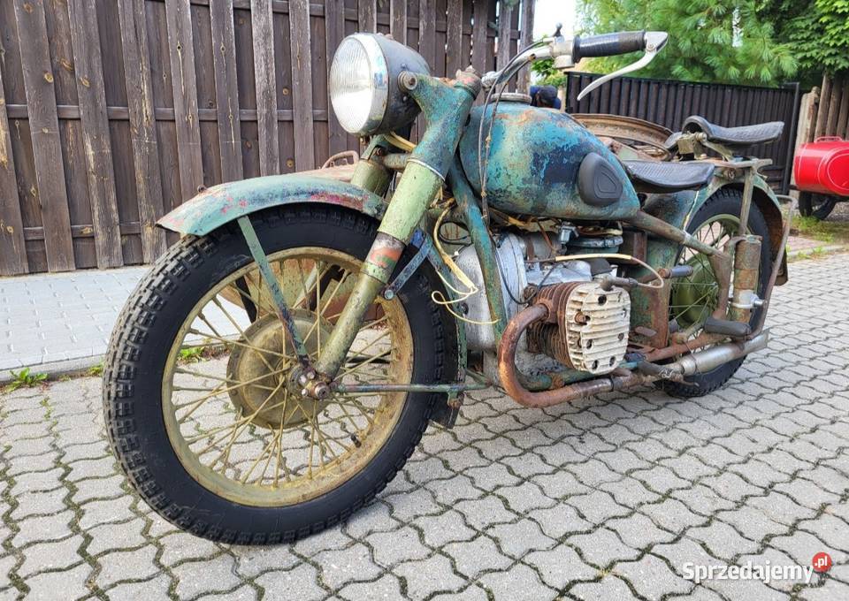 M 72 oryginał emka k 750 ural mt mw dniepr ural Mogilno