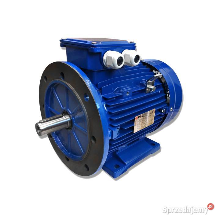 SILNIK ELEKTRYCZNY Z KOŁNIERZEM 4kW 400690V 2870 Solec Kujawski sprzedam