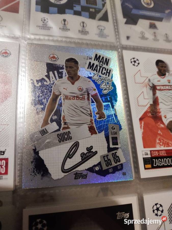 Karty piłkarskie match attax Kujawy