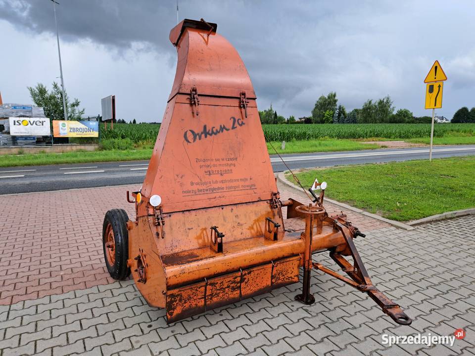 Ścinacz zielonek Orkan 2a nowy typ wałek stan Proszowice