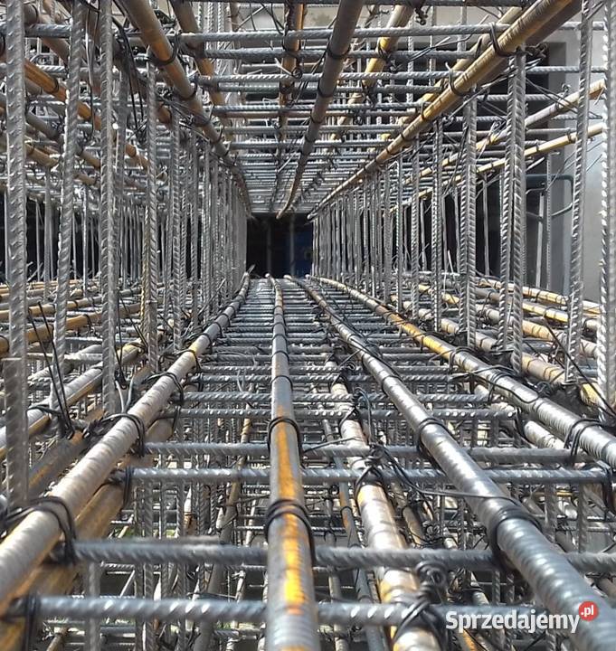 Zbrojenia budowlane 4x 12 mm 25x25 6 mm gotowy Zbrojenia do betonu Dom i Ogród Wrocław