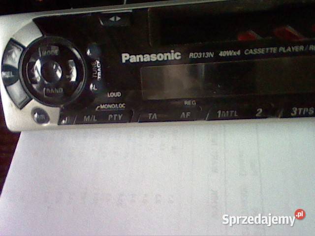 Panel radia sam PANASONIC RD 313N Sosnowiec