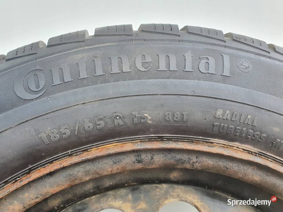 Megane II Scenic II KOŁO ZAPASOWE Zapas 18565 stalowe Rudka