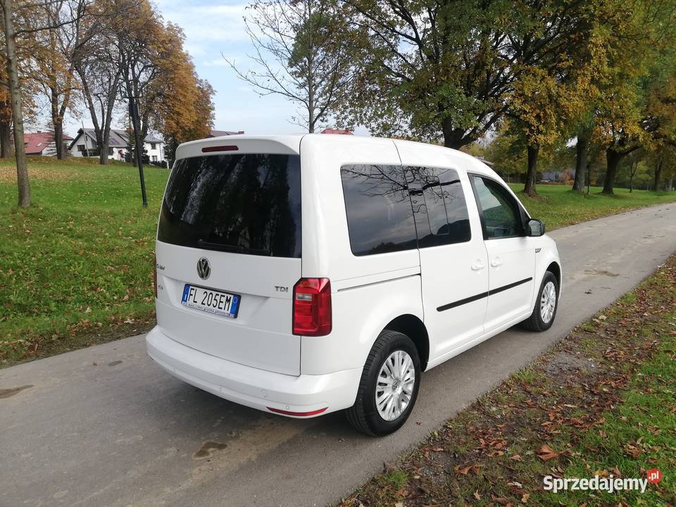 Volkswagen Caddy 20 TDIFakt Vat 23 wielofunkcyjna kierownica Caddy małopolskie Kalwaria Zebrzydowska