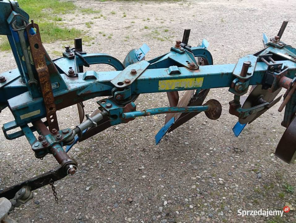 Pług Overum 3 skibowy zagonowy regulacja nieuszkodzony warmińsko-mazurskie Lubawa