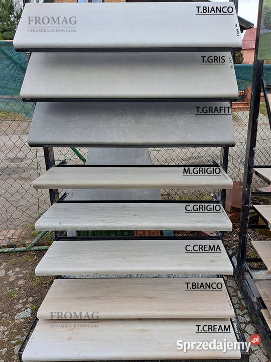 Tamarac Bianco stopnica Vshape Cerrad Artens Schody wewnętrzne Kraków