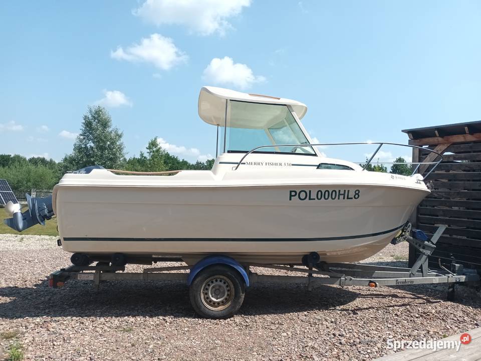 Łódź motorowa Merry Fisher 530 silnik Yamaha Sochaczew