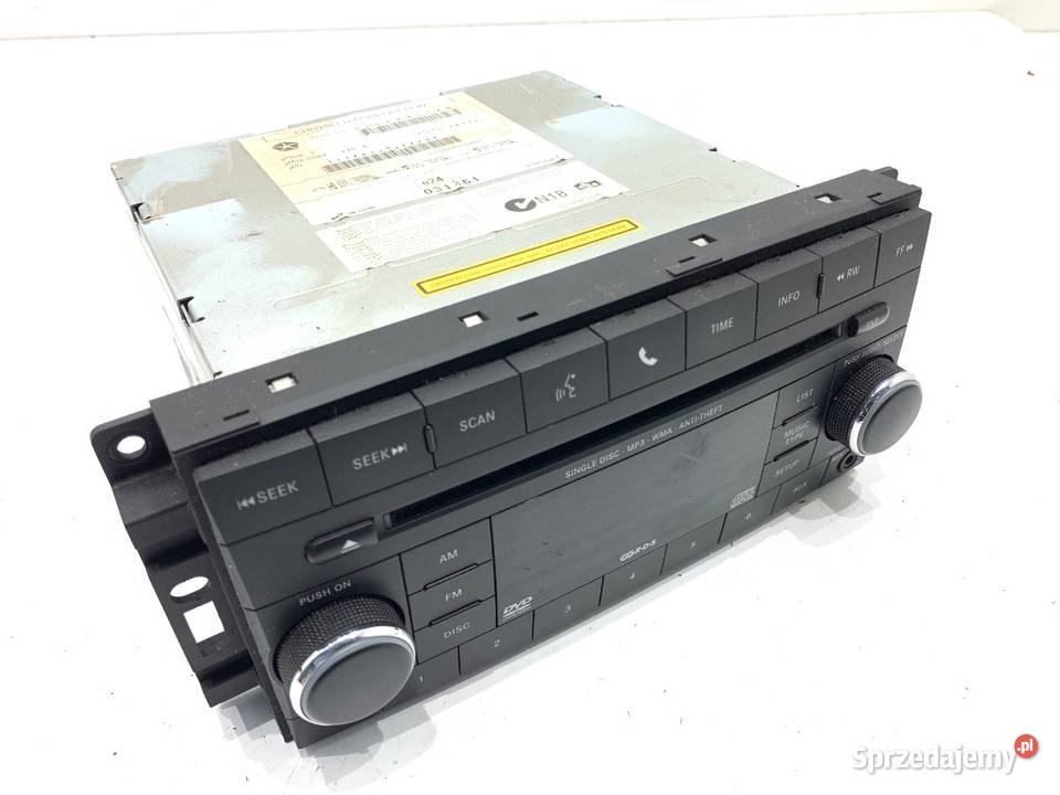 RADIO DODGE CALIBER 05064955AC ODTWARZACZ sprzedam