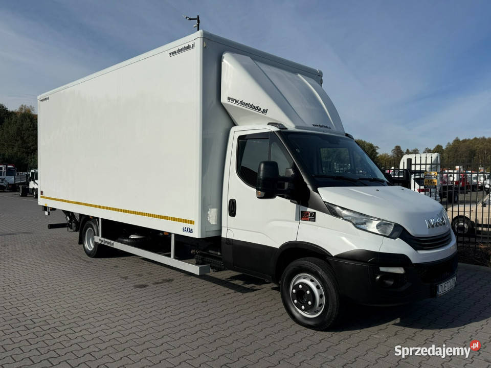 Iveco Daily 72C18 Kontener HIMATIC 15 Euro Palet elektryczne szyby Samochody ciężarowe Widełki