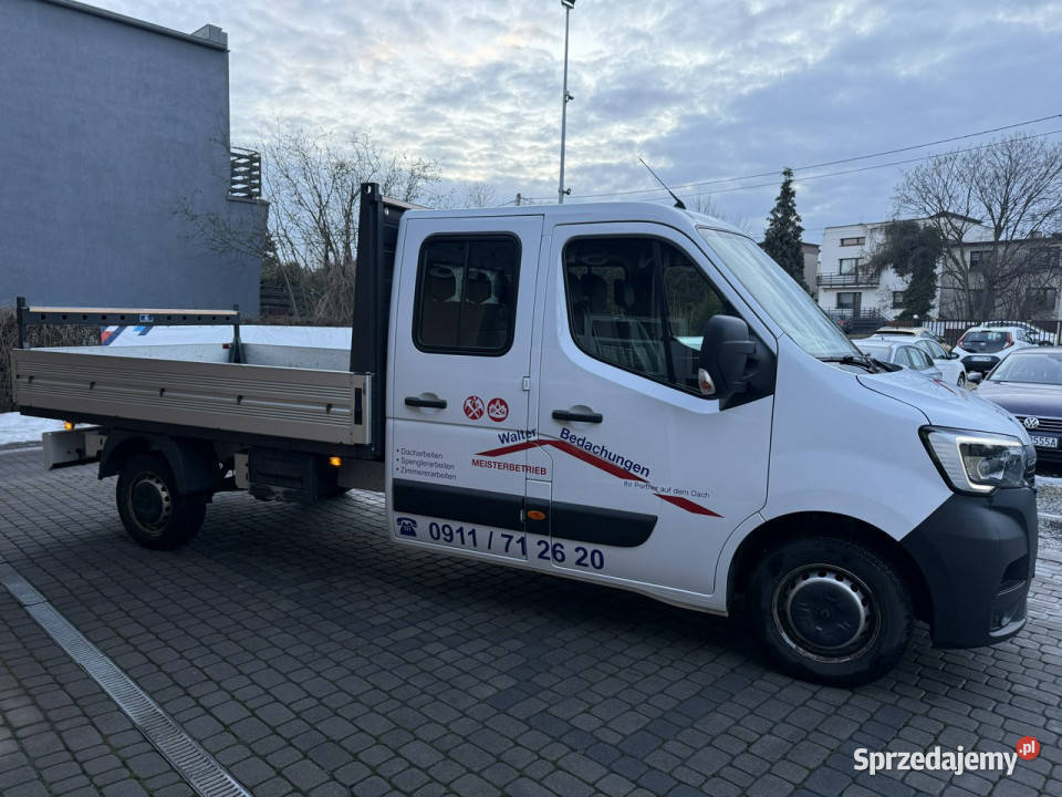 Renault Master L3H1 23 dCi 150 Doka Klima Serwis ABS Orzech
