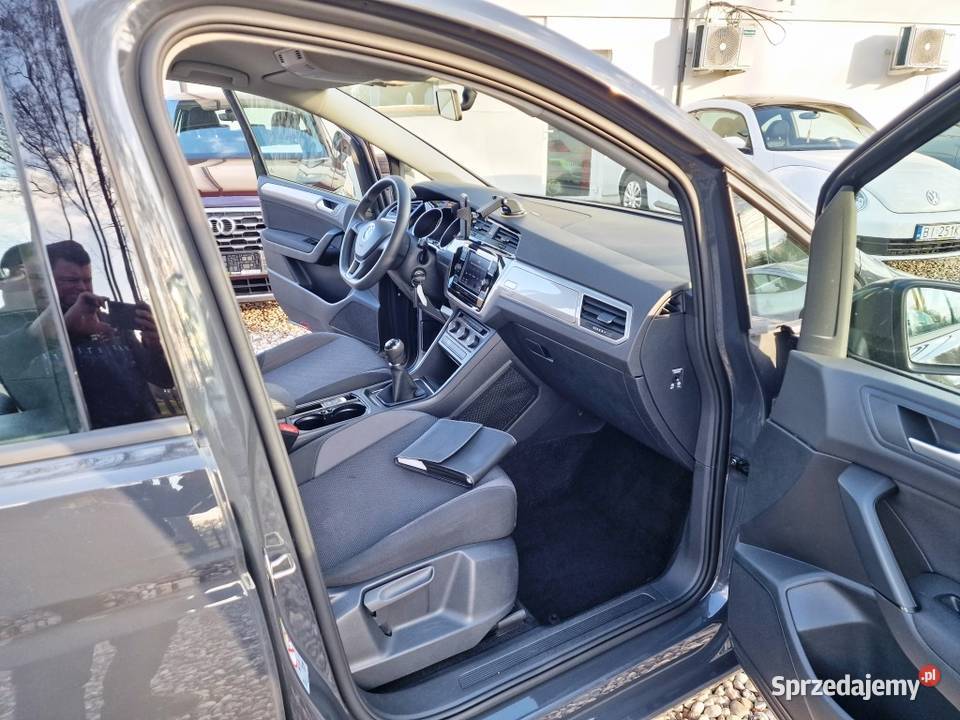 VW TOURAN 12 TSI SPROWADZONY OPŁACONY PEŁNA światła do jazdy dziennej Białystok