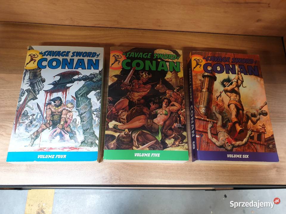The Savage Sword of Conan paperback tom 122 pomorskie Gdynia