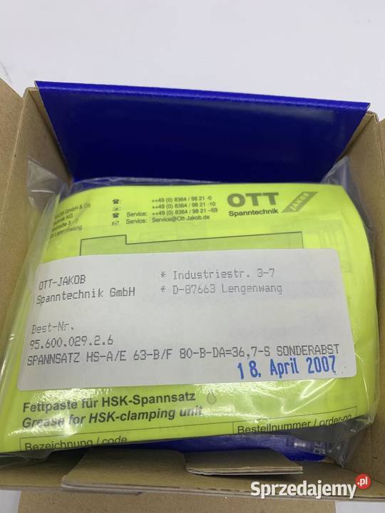 Ott Jakob 9560002926 Clamping Unit Warszawa