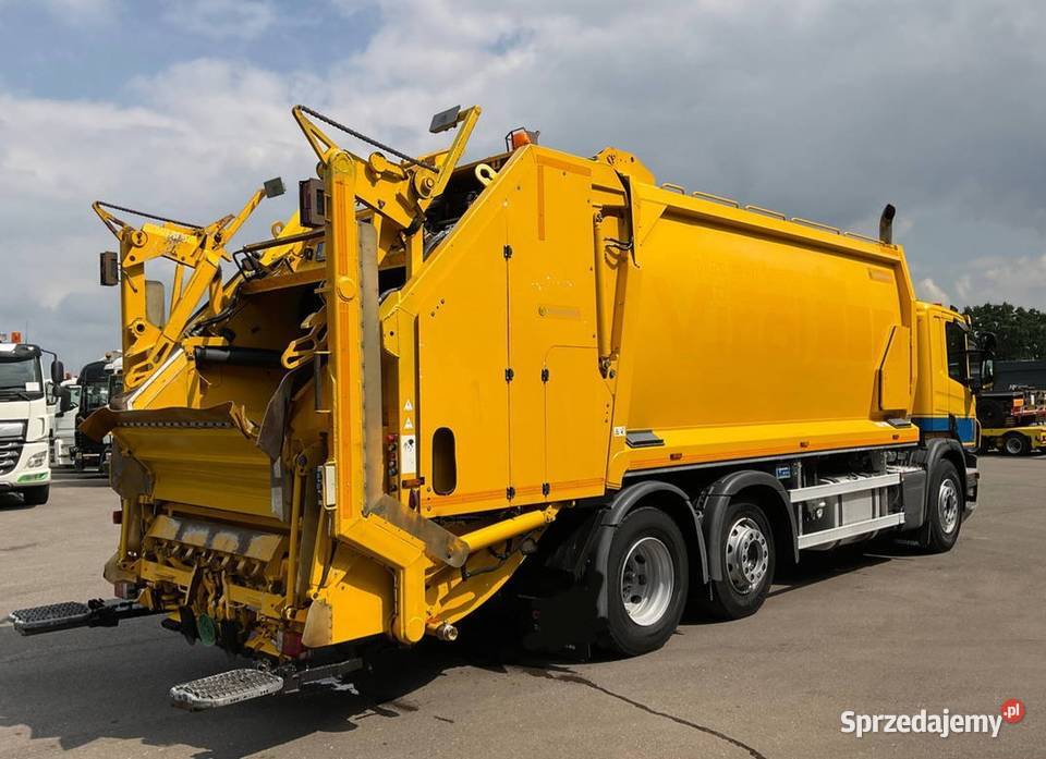 Smieciarka Geensik Norba Scania Warszawa