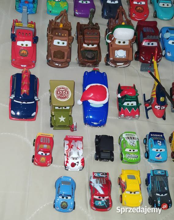 Disney Pixar Cars Auta Mattel 55 sztuk Gdańsk