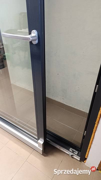 Okno przesuwne Patio PSK 2 x Antracyt Fix Tarnobrzeg
