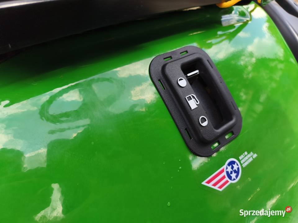 Kosiarka traktorek John Deere E120 Białka