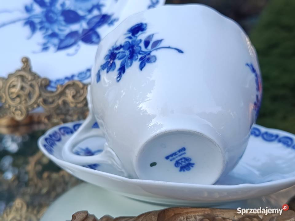Filiżanka Trio porcelanowe Plaue lubuskie Klenica