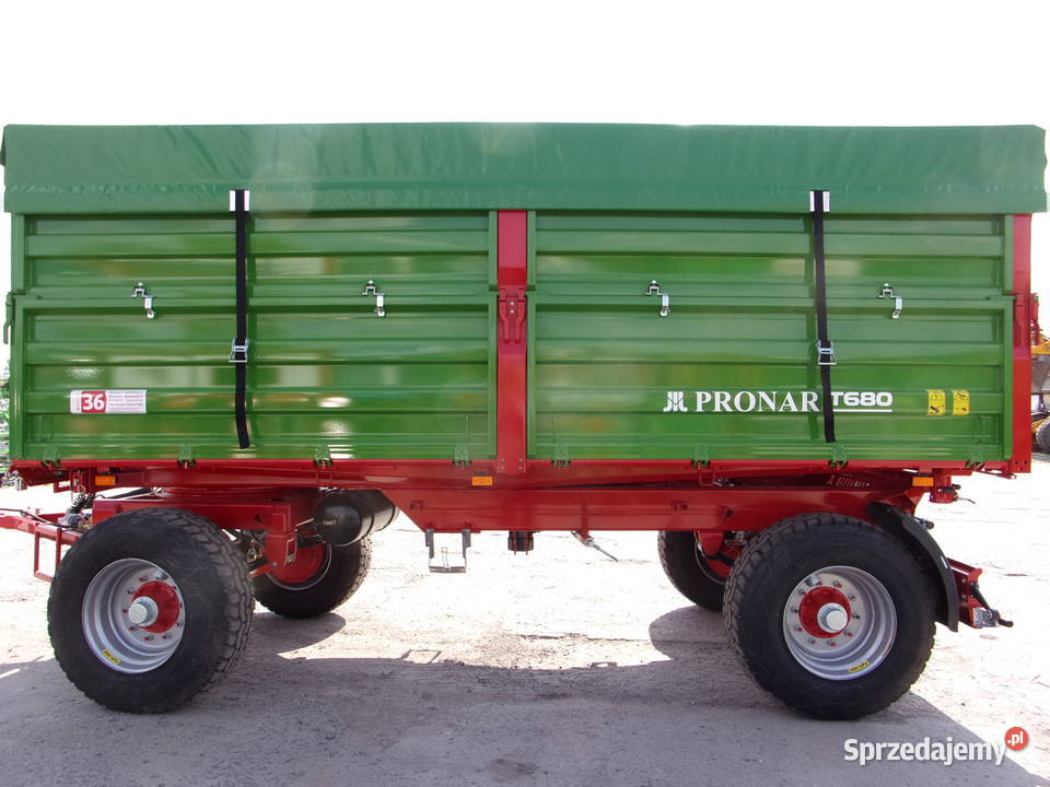 NOWA Przyczepa rolnicza dwuosiowa PRONAR PT680 Opoczno