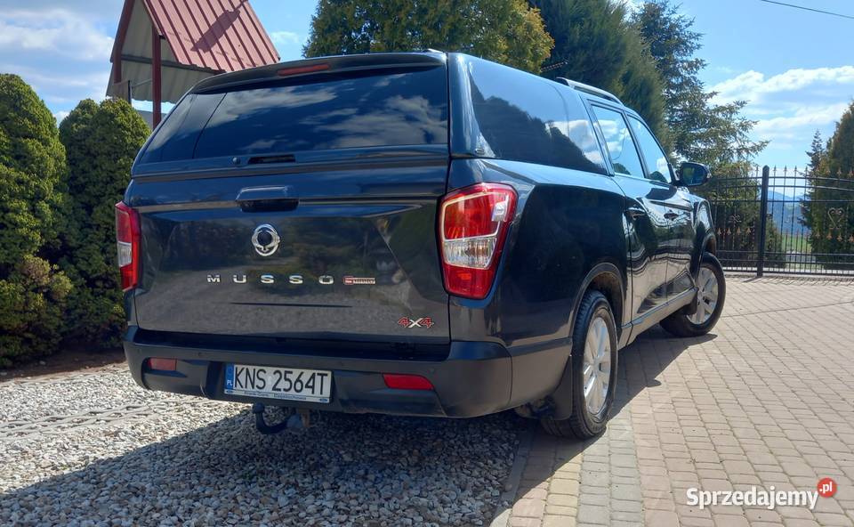 KGM MUSSO GRAND zadbany salon polska serwis ASO Nowy Sącz