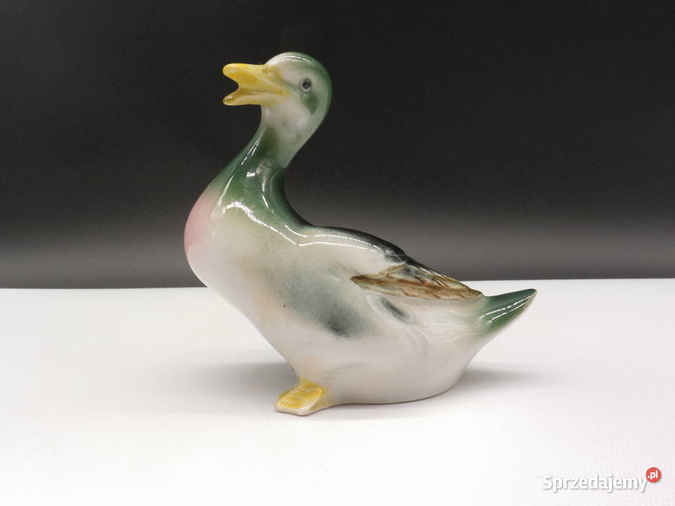 GRAFENTHAL THURINGEN porcelanowa figurka kaczka wielkopolskie Raszków sprzedam