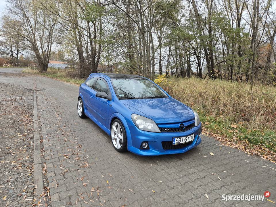 Opel Astra OPC 20 Turbo 240 doinwestowana Ładna niebieski