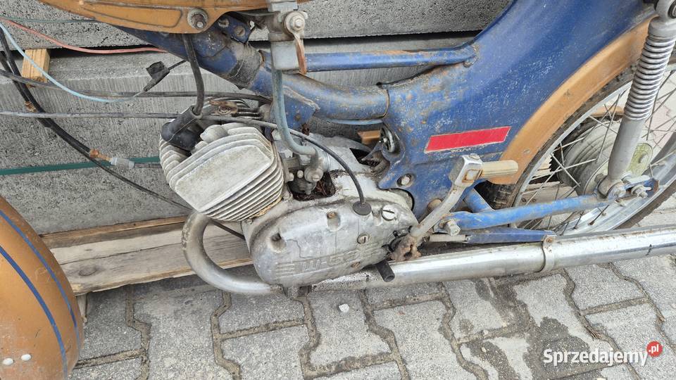 Motorynka zarejestrowana Hryniewicze