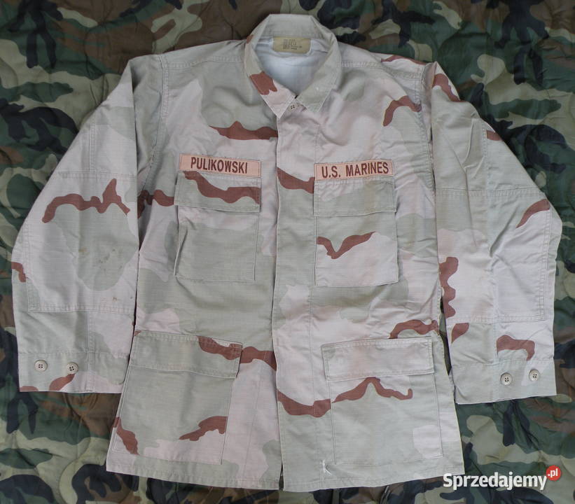 Mundur bdu 3 color small regular USMC ripstop Wrocław